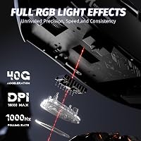 ATTACK SHARK X68 HE & R1 Gamer Billentyűzet-Egér Szett, 8000 Hz Gyorstrigger, 59g Szuperkönyű Vezeték Nélküli Egér, 18000DPI, RGB Háttérvilá 8