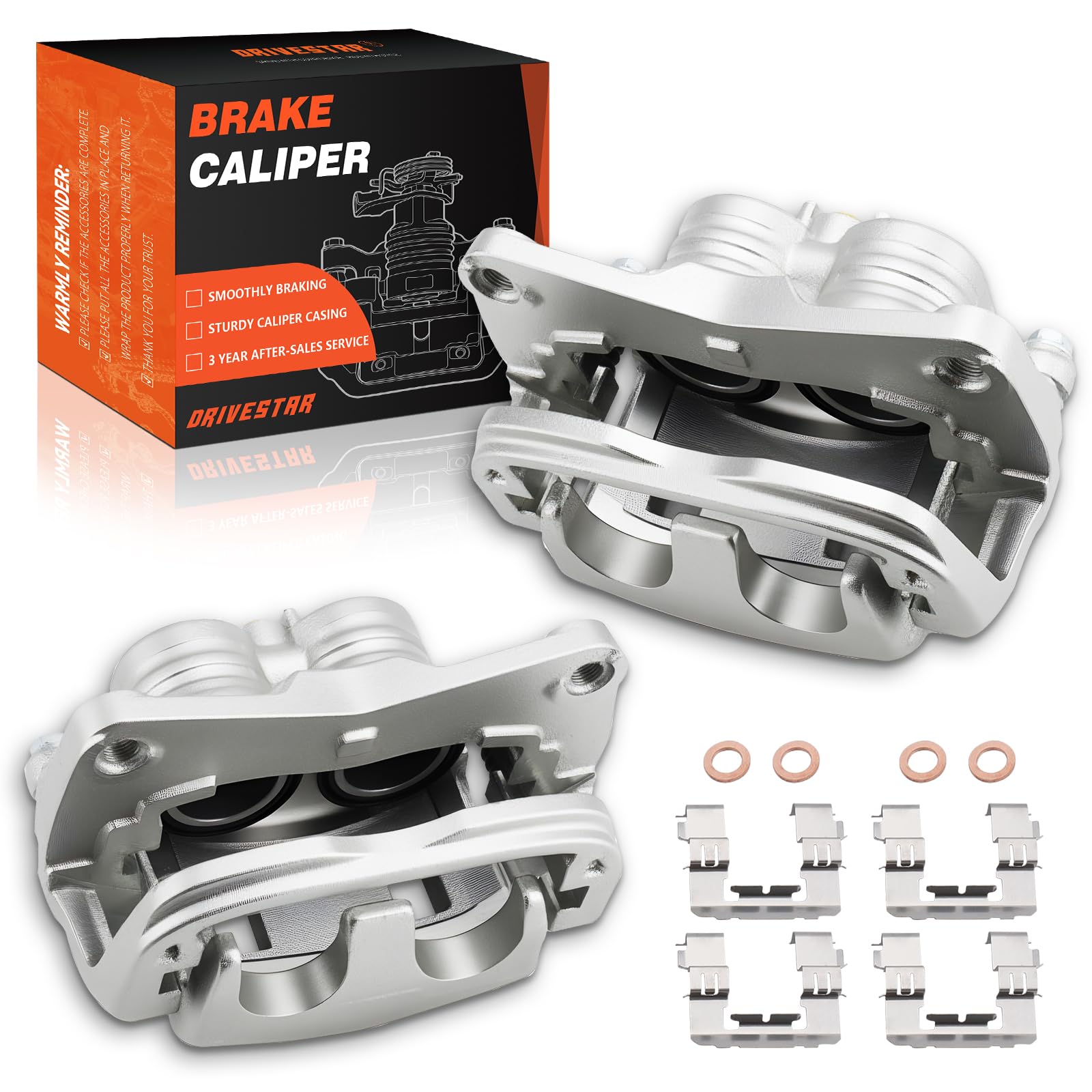 Amazon.com: DRIVESTAR 19B2683B 19B2682B Front Brake Calipers, fit