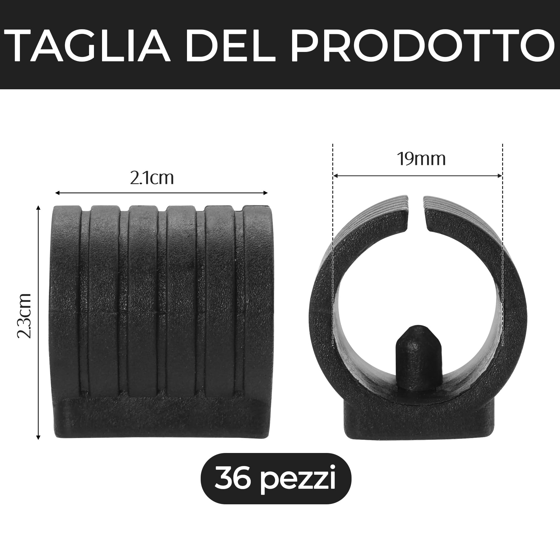 Lot De 36 Couvre-Jambes Pour Chaise En Forme De U Pour Tuyaux Mobiles, Protection Antidérapante Pour Tuyaux De Meubles, Coussinets De Tube Flexibles | Leroy Merlin