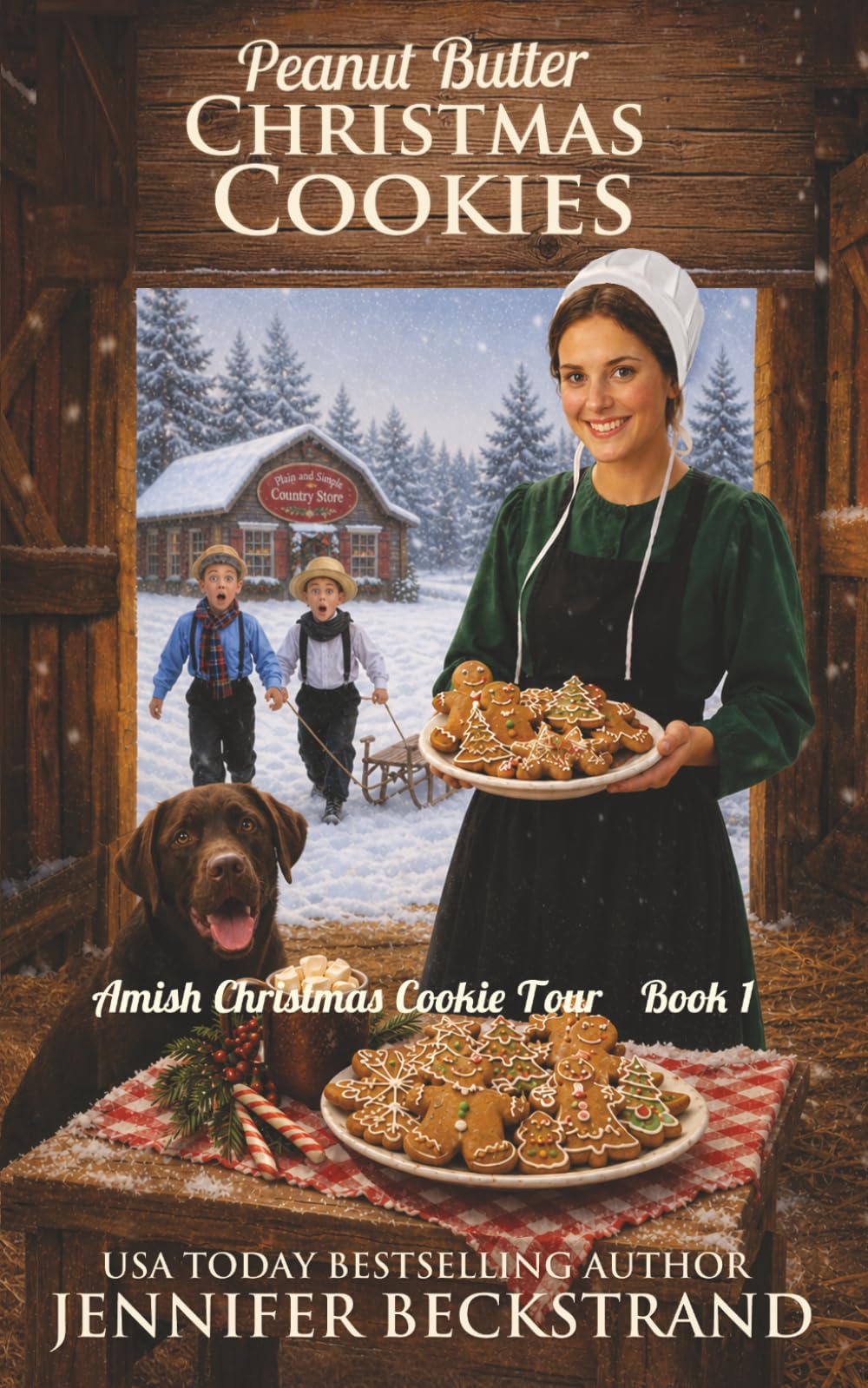 Peanut Butter Christmas Cookies (Amish Christmas Cookie Tour)