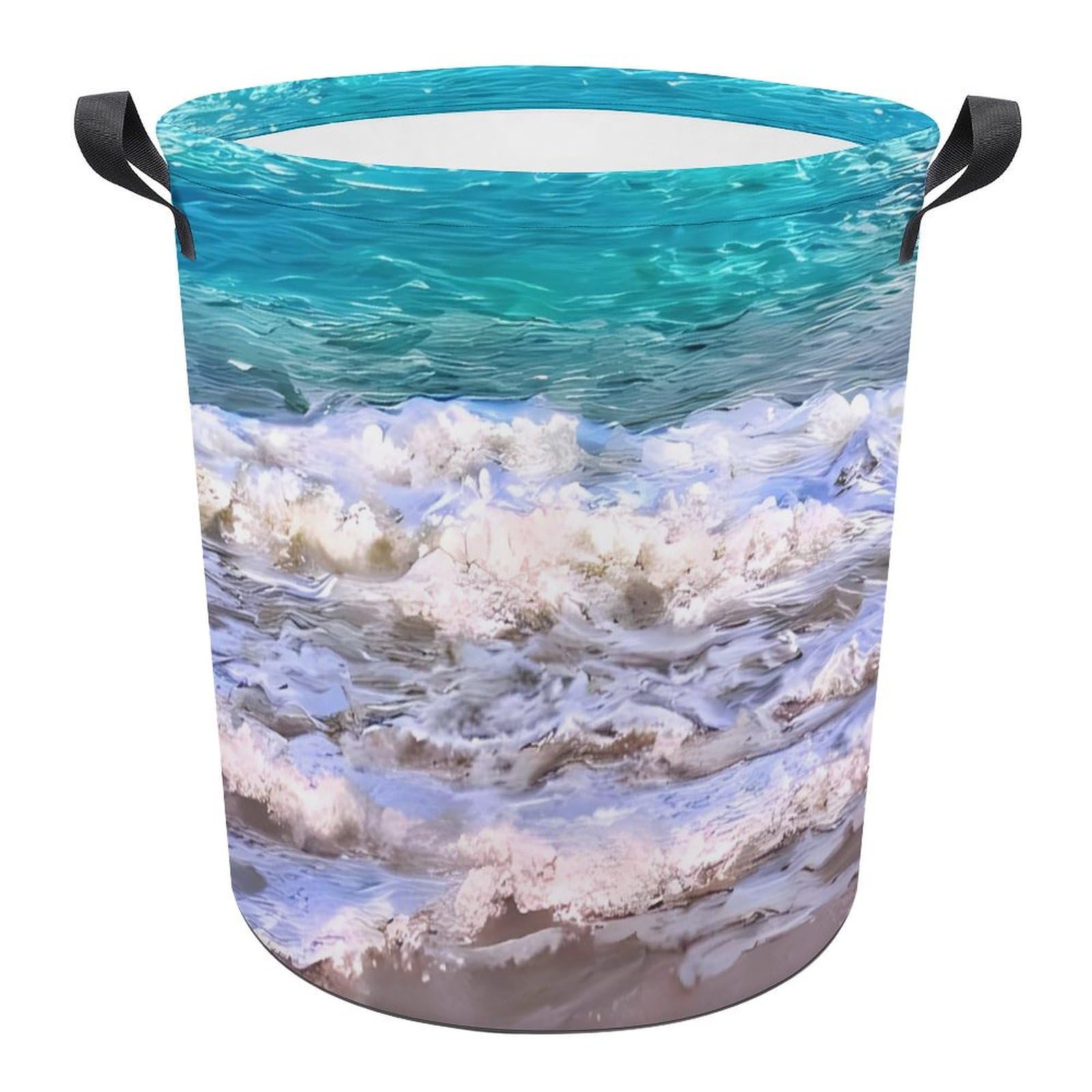 Panier à linge pliable et étanche pour résoudre le manque de place à la maison