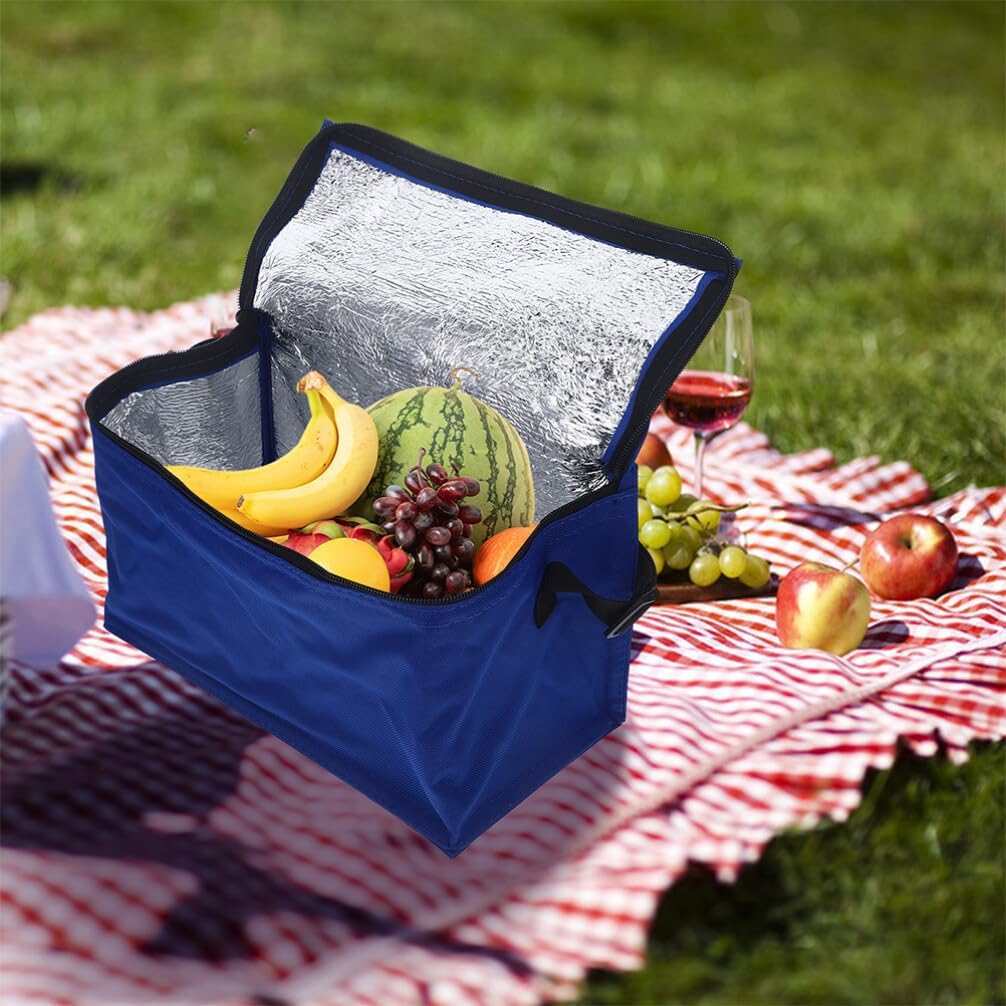 SUPVOX Insulated Food Deliverys Bag - 2pcs Insulated Pizza Deliverys Bags Grocery Shopping Bags Thermal Tote Cooler Keep Food Warm Catering Bags Lunch Bag