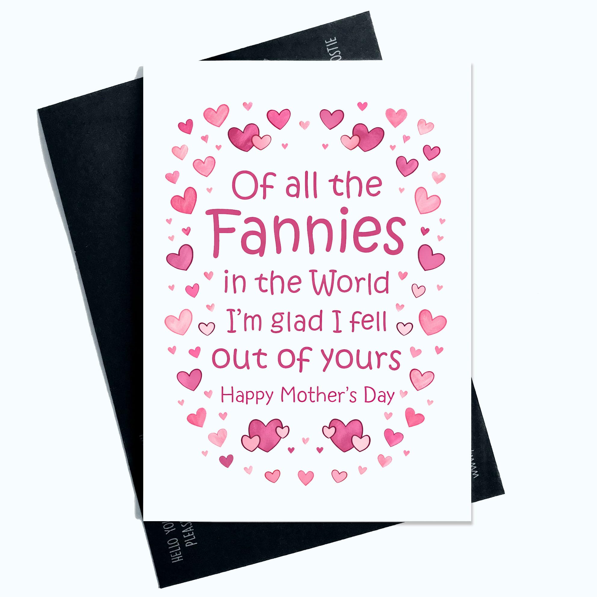 Peachy Antics Funny Mother’s Day Card for Mum – All the Fannies in the World I’m Glad I Fell Out of Yours, Rude Joke Mother’s Day Card, Humorous Greeting Card A5 SP458