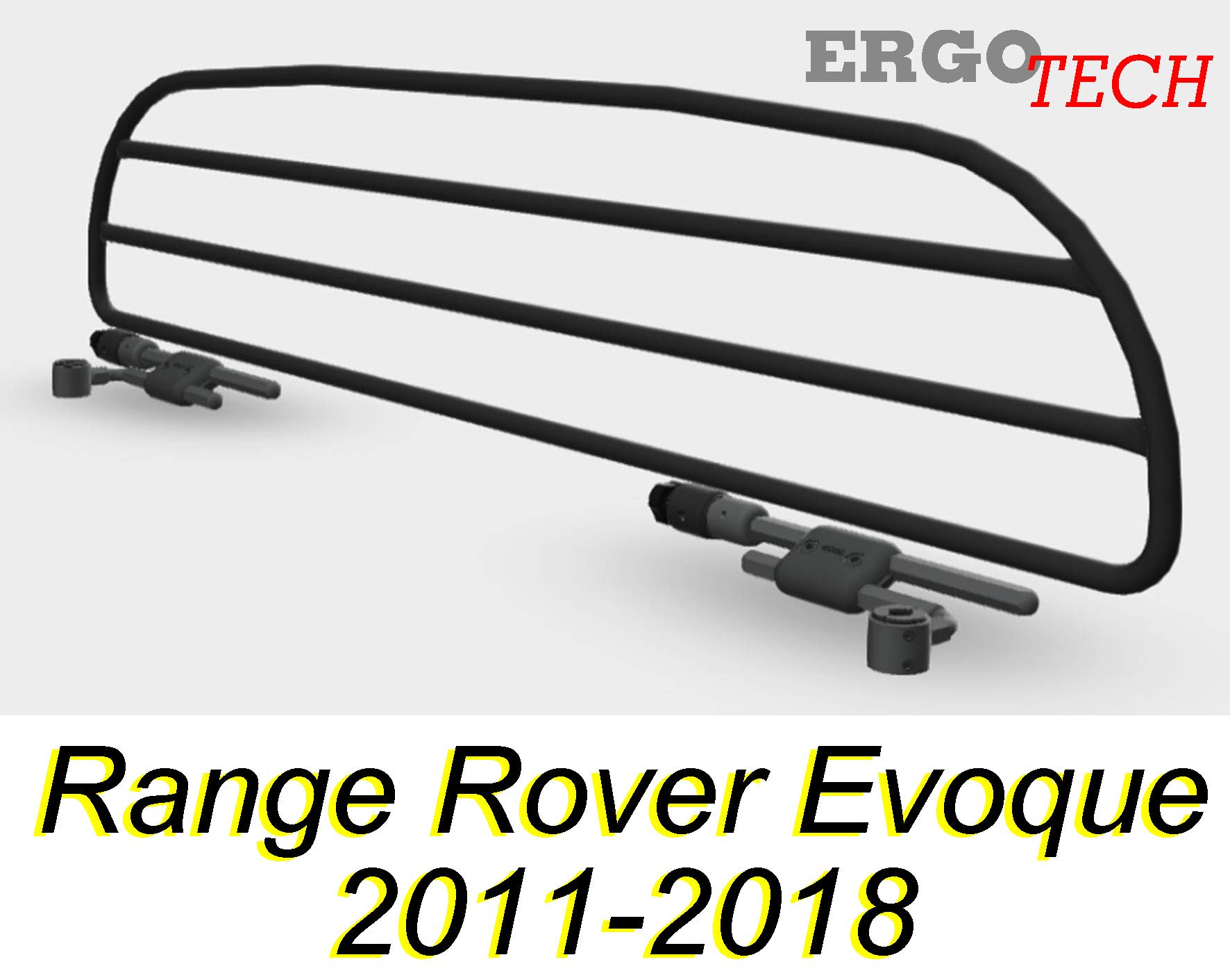 Divisorio Rete Per Range Rover Evoque 2011-2018 - Separatore Bagaglio E Animali ERGOTECH