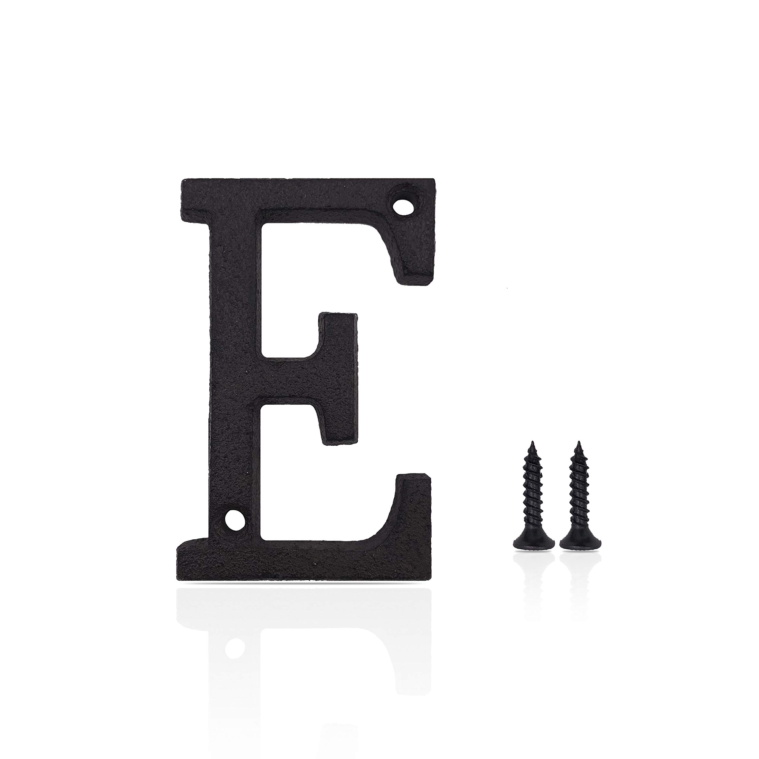 Modern House Numbers, Wrought Iron Home Address/Mailbox