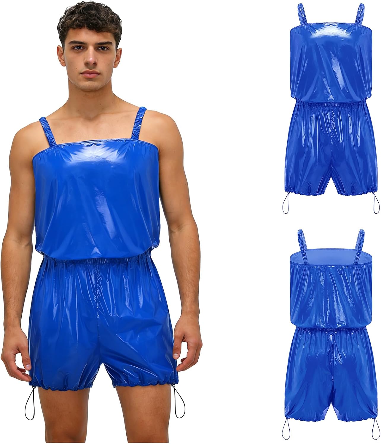 Men Over Diapers Incontinence Leotard Special Needs Clothing Diaper Coveralls Waterproof Bodysuit