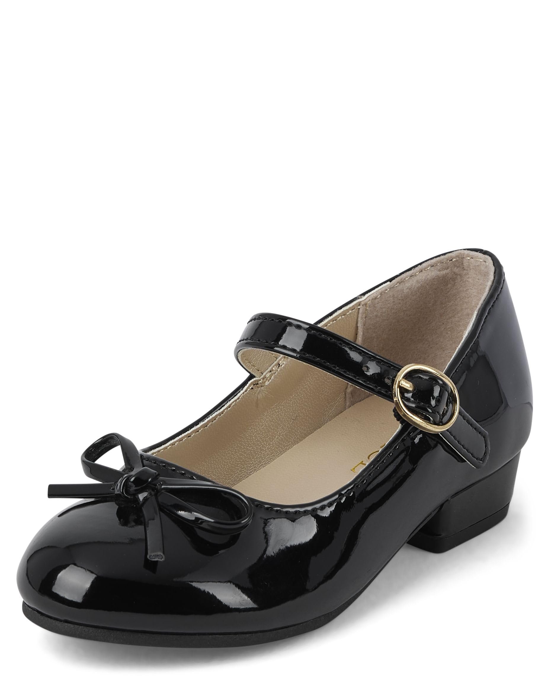 The Children's Place Baby Girls' Low Heel Dress Pumps