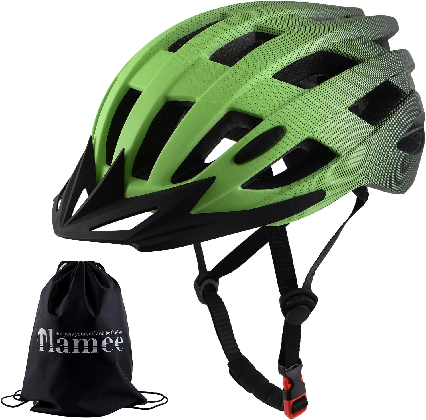 Adult Bike Helmets, Adjustable Mens Womens Bicycle Helmet, Lightweight Road Mountain Cycling Safety Sports Helmets with Detachable Visor - Image 2