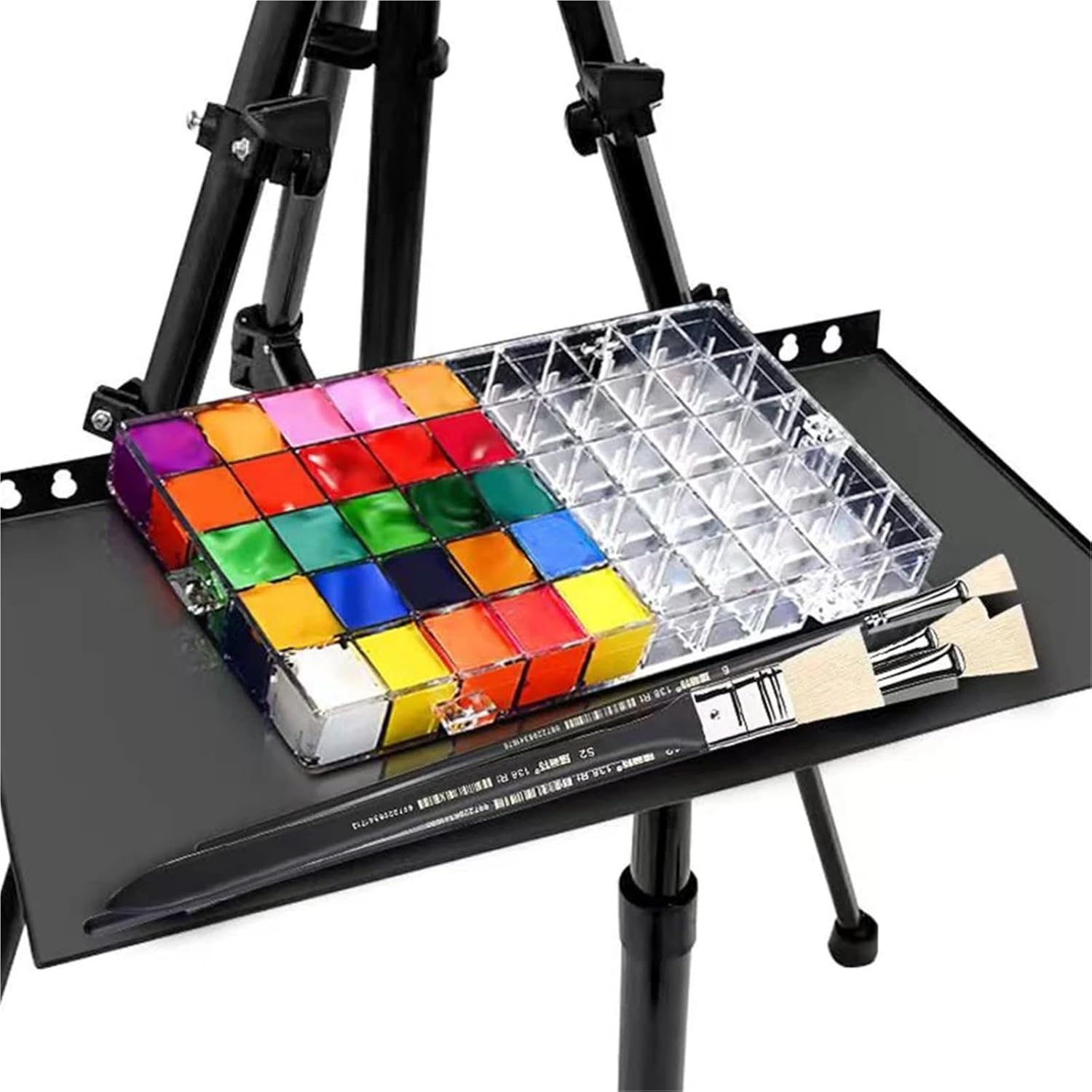 Easel Tray Shelf 4 Pcs Big Size 33X15CM Detachable Easel Tray Shelf Replacement Sketch Rack Storage for Artists Painting Tools Dropshipping Wholesale