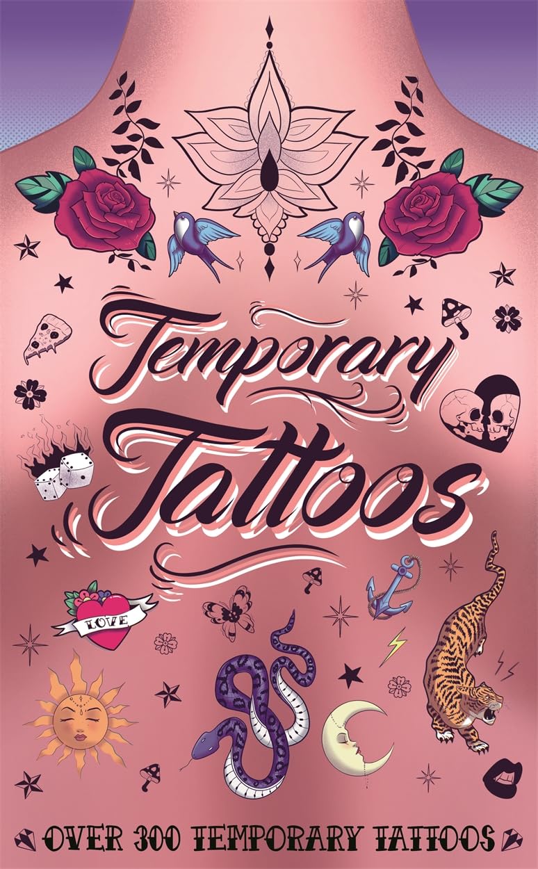 Temporary Tattoos (Includes over 300 designs to choose from)