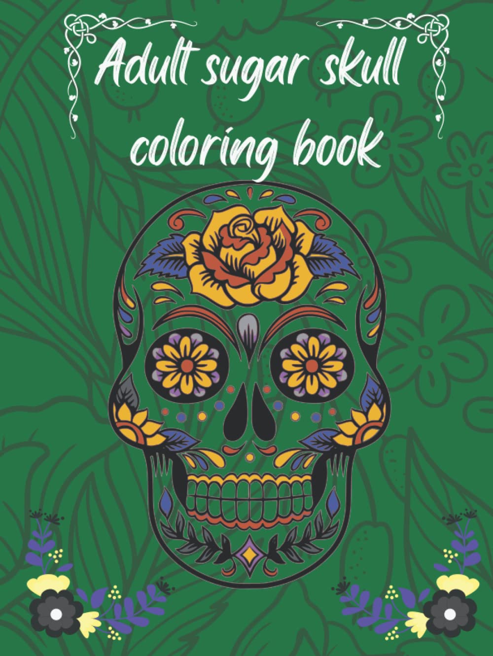Livre de coloriage pour adultes premium rigide relaxation verte