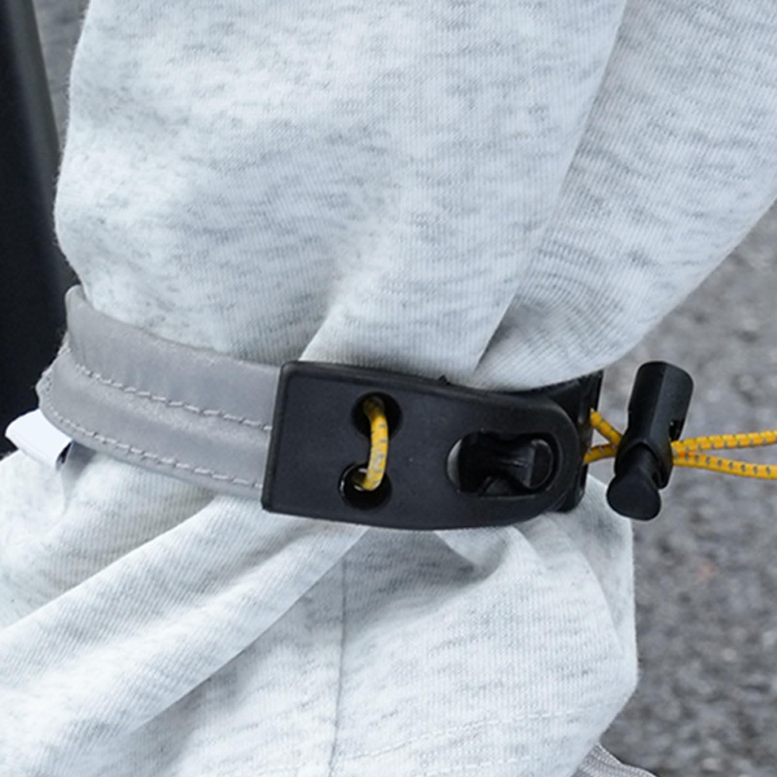 2 piezas de pantalones de tobillo para bicicleta, correa de clip reflectante para ciclismo, cinturón de sujeción de tobillo, pantalones