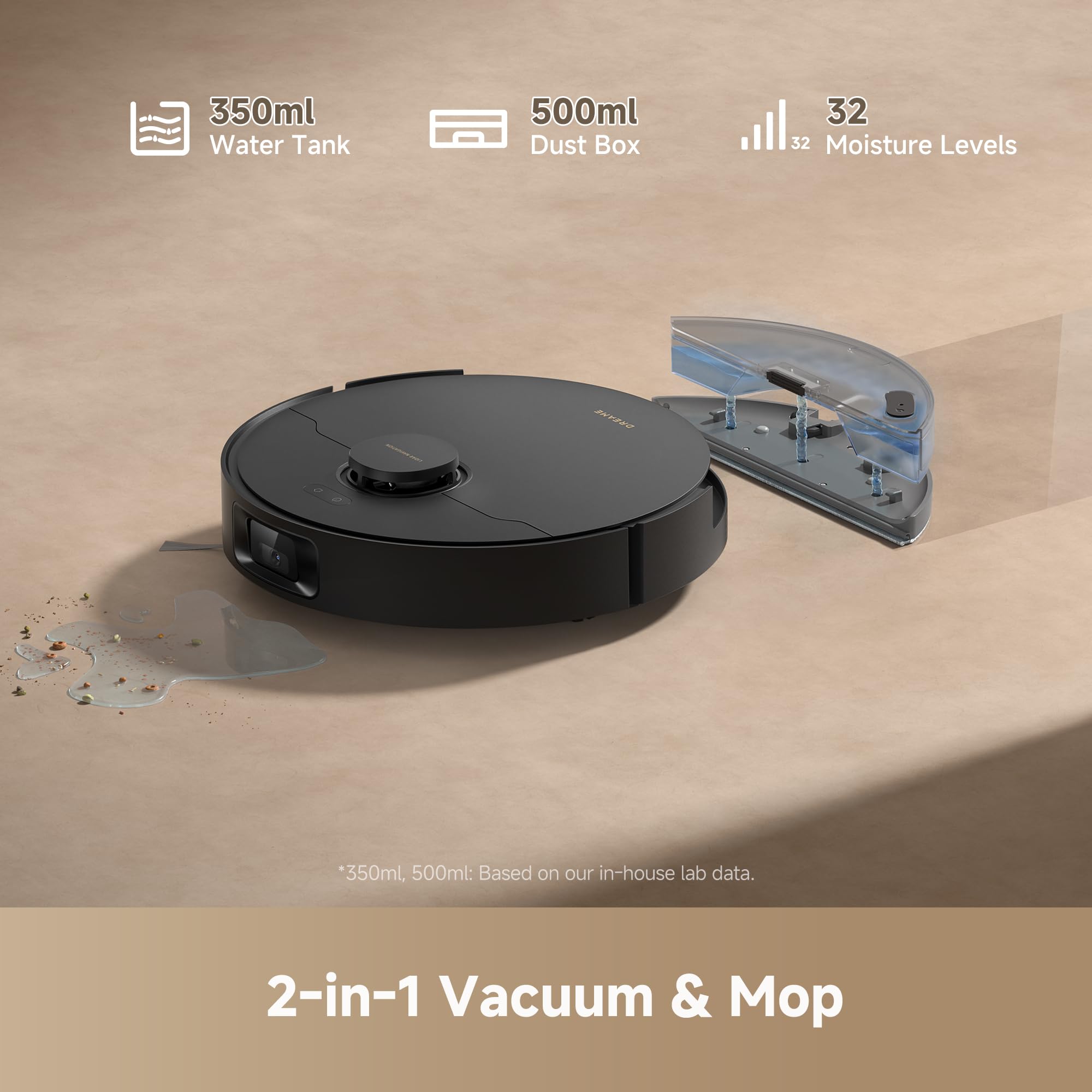 Robot Vacuum,11500Pa Suction,LiDAR Navigation,Self-Emptying,Pet Hair thumbnail 11
