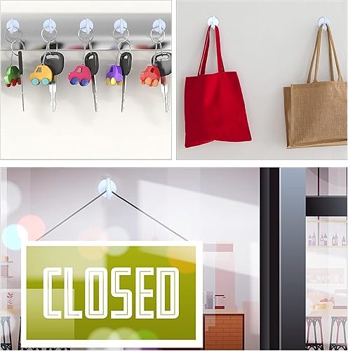 Miniatura 6 de DIYMAG Ganchos magnéticos, 25 libras fuertes y resistentes, imanes de crucero en S, para aula, refrigerador, colgar, cabañas, parrilla, cocina,