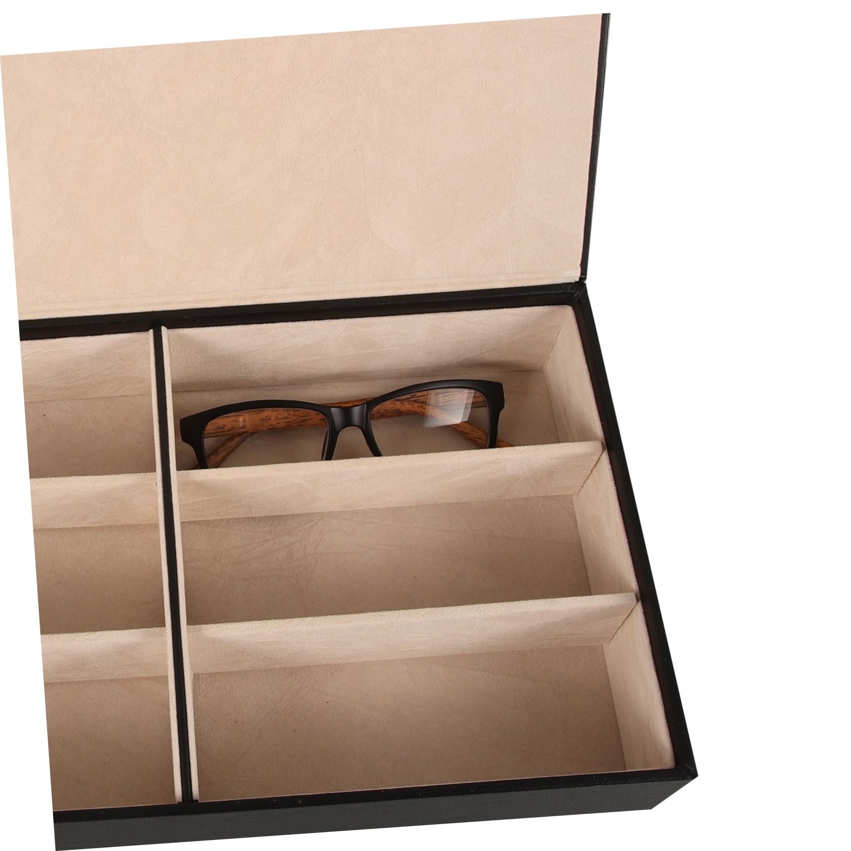 Beavorty Organizer a Scomparti per Custodia Occhiali, Sole