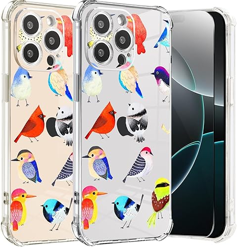 Vista 135 de Roemary Funda púrpura para iPhone 14 Pro Max con diseño de caballo azul, patrón de acuarela con protector de pantalla