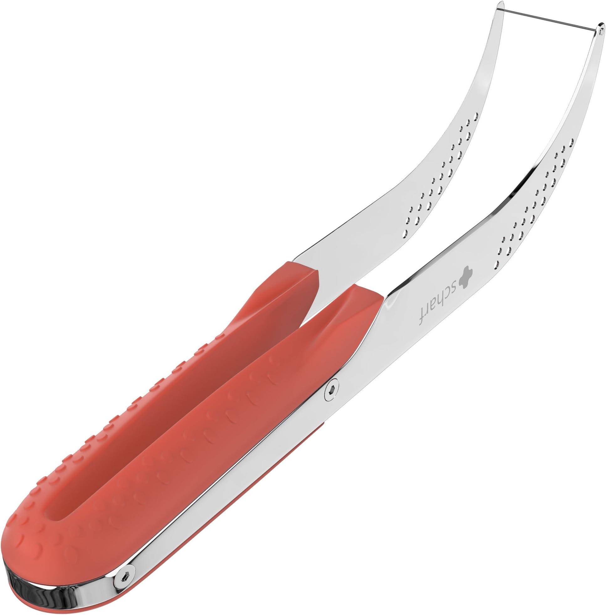 Heavy Duty Stainless Steel Watermelon Slicer - Slice, Grip and Cube โ All Purpose Watermelon Slicer, Corer and Server Set/Perfect for Home, Restaurants & Commercial Use (Red)