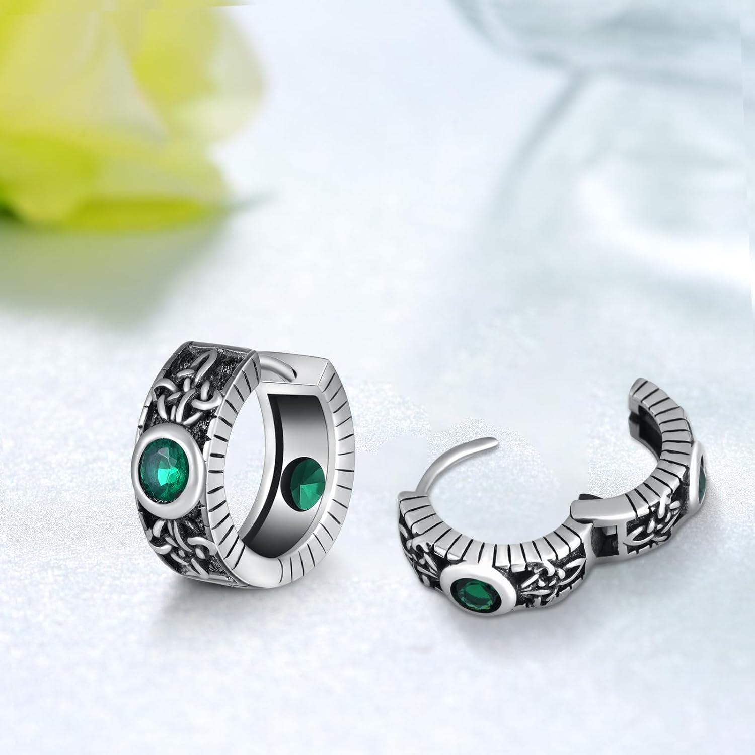 Witches Knot Earrings Sterling Silver Nudo de Bruja Plata 925 Original Irish Wicca Jewelry for Men Women