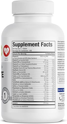 Miniatura 2 de Bronson ONE Daily - Multimineral multivitamínico completo para hombre 180 tabletas