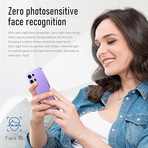 Miniatura 4 de Teléfono móvil barato, pantalla IPS de 5.0", SIM dual, cámaras duales, 1GB RAM+16GB ROM (ampliable a 128GB), Android 9.0, soporte WiFiGPS Face ID