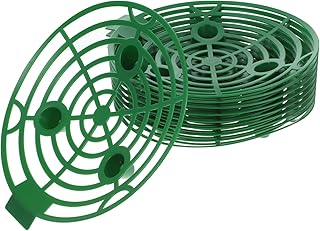 ORFOFE 10 Peças Suporte De Morango Bandejas De Plástico Para Servir Plantas Bandeja De Vegetais Suporte De Morango Suporte De Planta Suporte De Cultivo De Morango Suporte De Crescimento