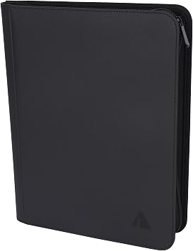12 Pocket 800+ Pockets Card Binder for Sleeved Cards, Large Ringless Side Loading Pockets Trading Card Album Folder for TCG