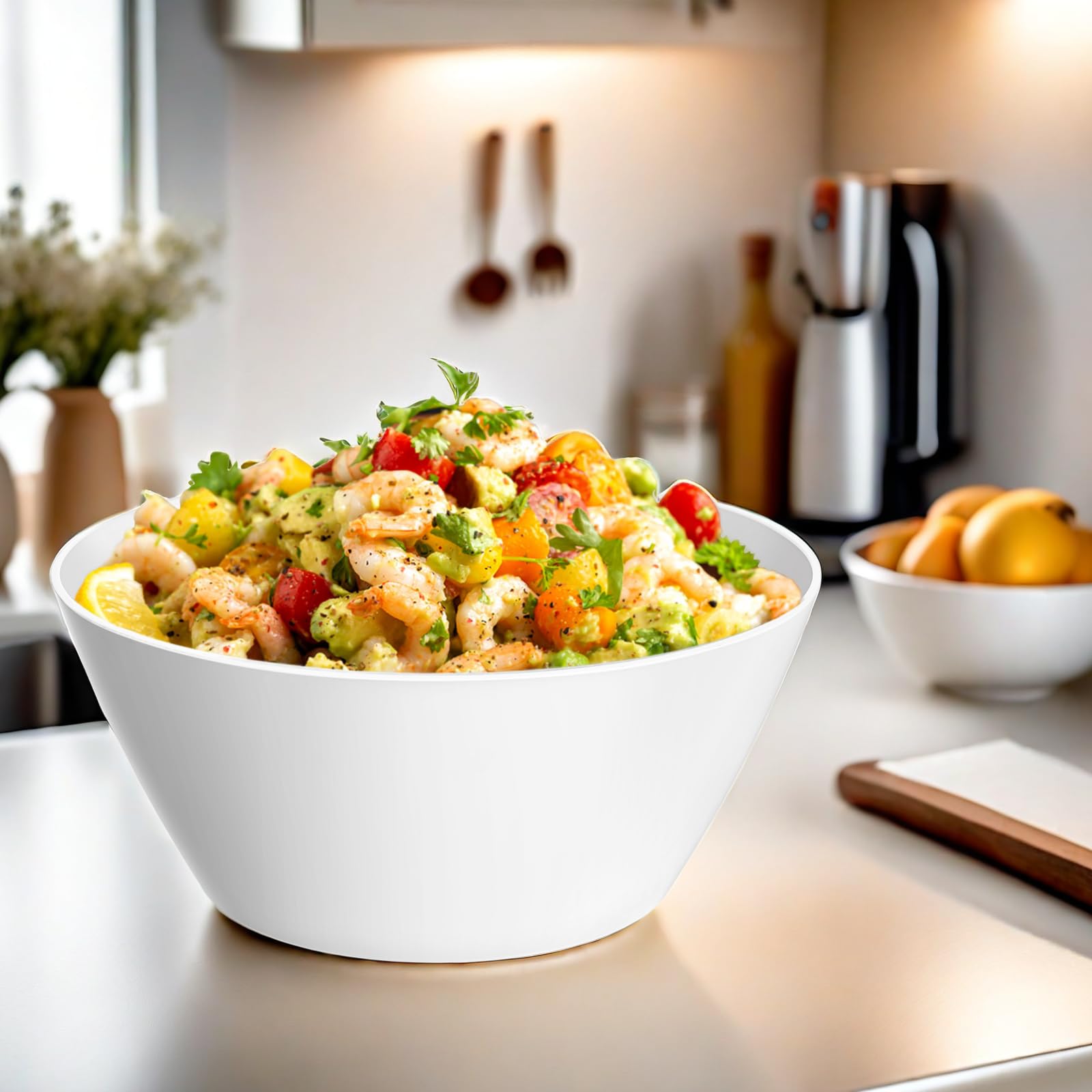 Amazon.co.jp: VnkloMes サラダボウル Lサイズ サービングボウル 110