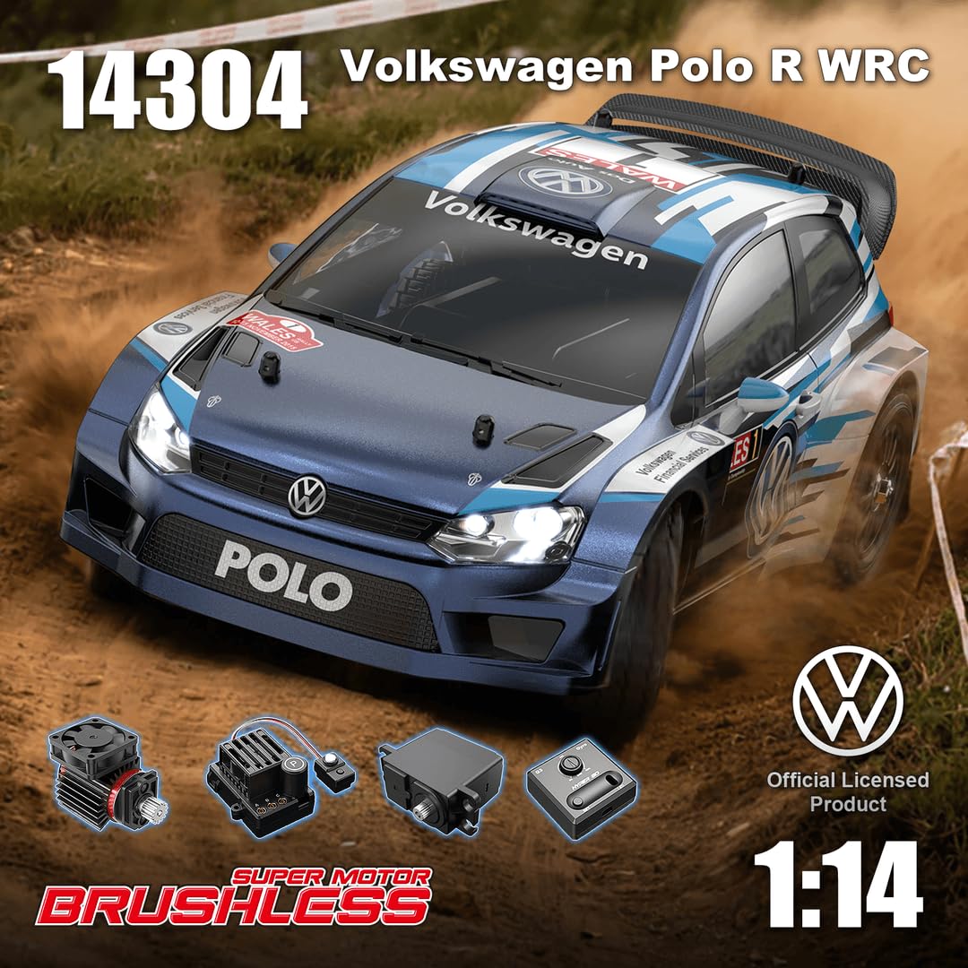 Fenamx Mjx Hyper go VW Polo 14304 Brushless Rc Cars Hyper 4wd Rc
