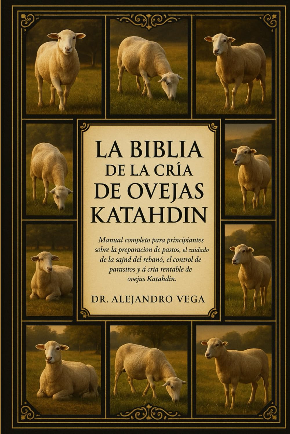 LA BIBLIA DE LA CRÍA DE OVEJAS KATAHDIN: Manual completo para principiantes sobre la preparación de pastos, el cuidado de la salud del rebaño, el ... y la cría rentable de ovejas Katahdin.