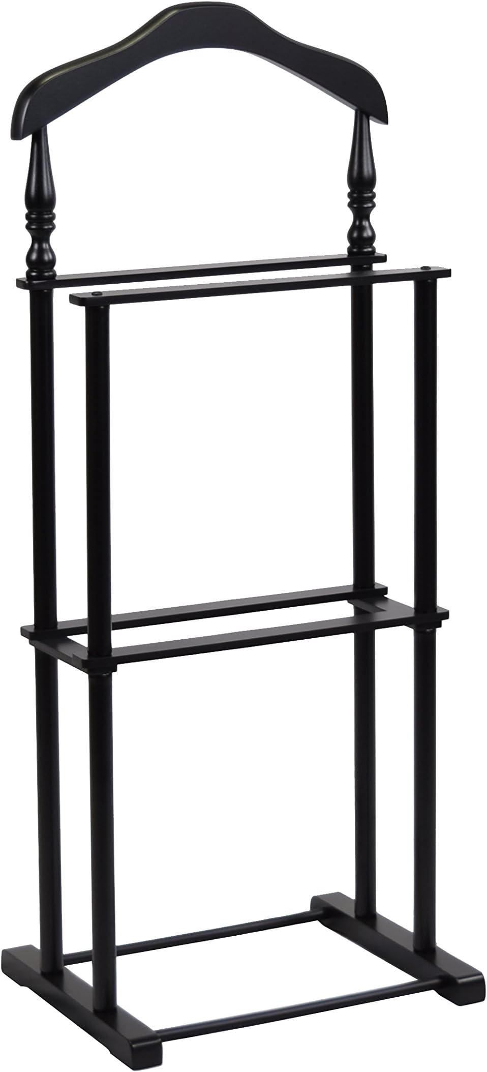 VL17025 Twin Valet, 42.5" Height, Black"