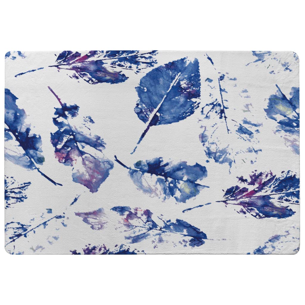 Tapis motif feuilles d'automne pour réchauffer une chambre