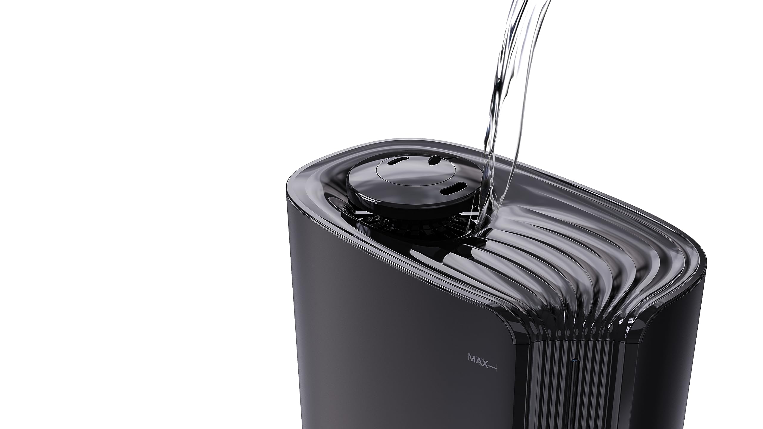 Umidificatore 6 Litri Casa Ambiente A Ultrasuoni Temperatura Costante Super Silenzioso Funzione Timer Autospegnimento 8 Modalità Di Utilizzo Con Luci LED Design Palpala Colore Nero