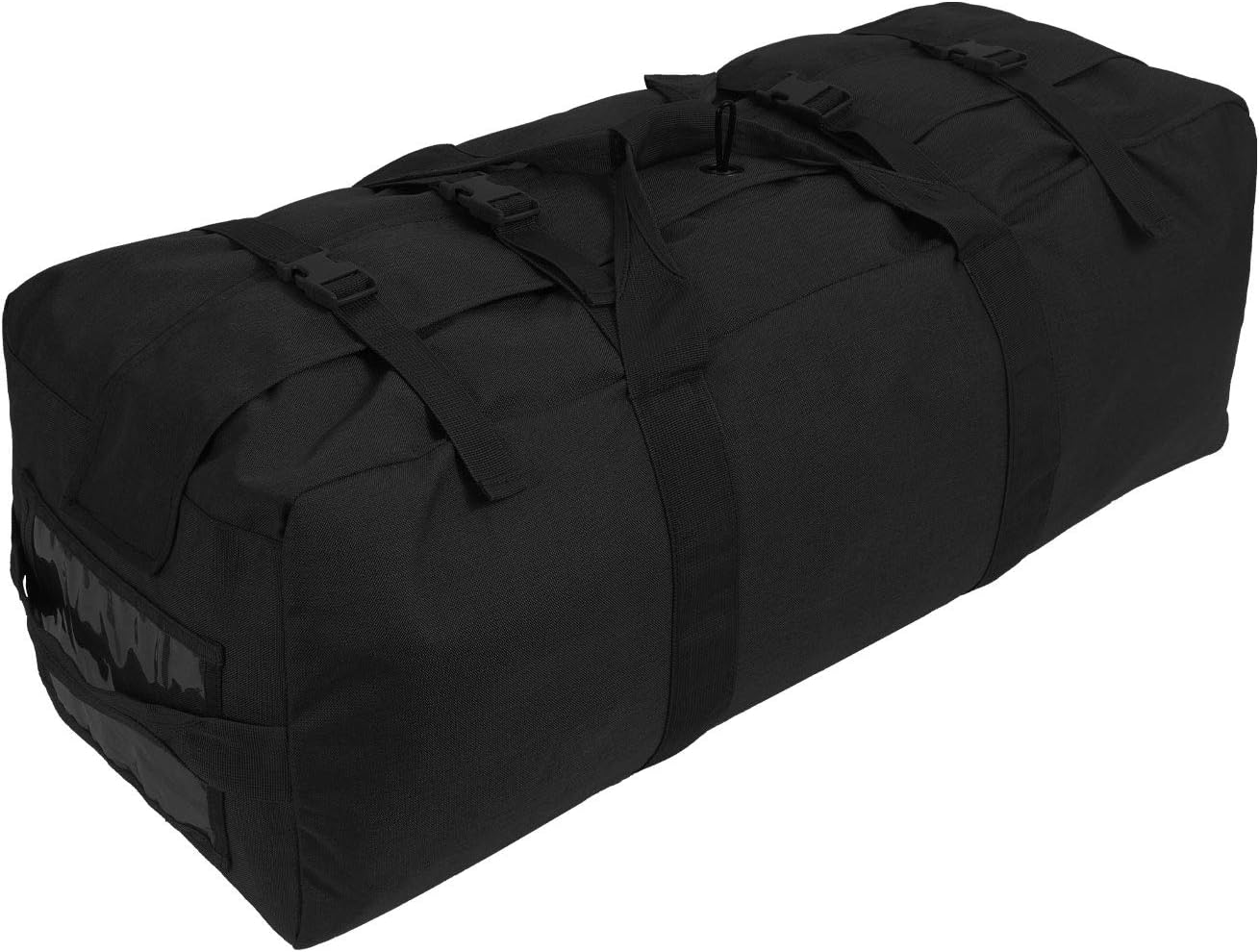 Rothco Enhanced Duffle Bag – 76L Capacity for Heavy-Duty Use and Versatile Travel – Black