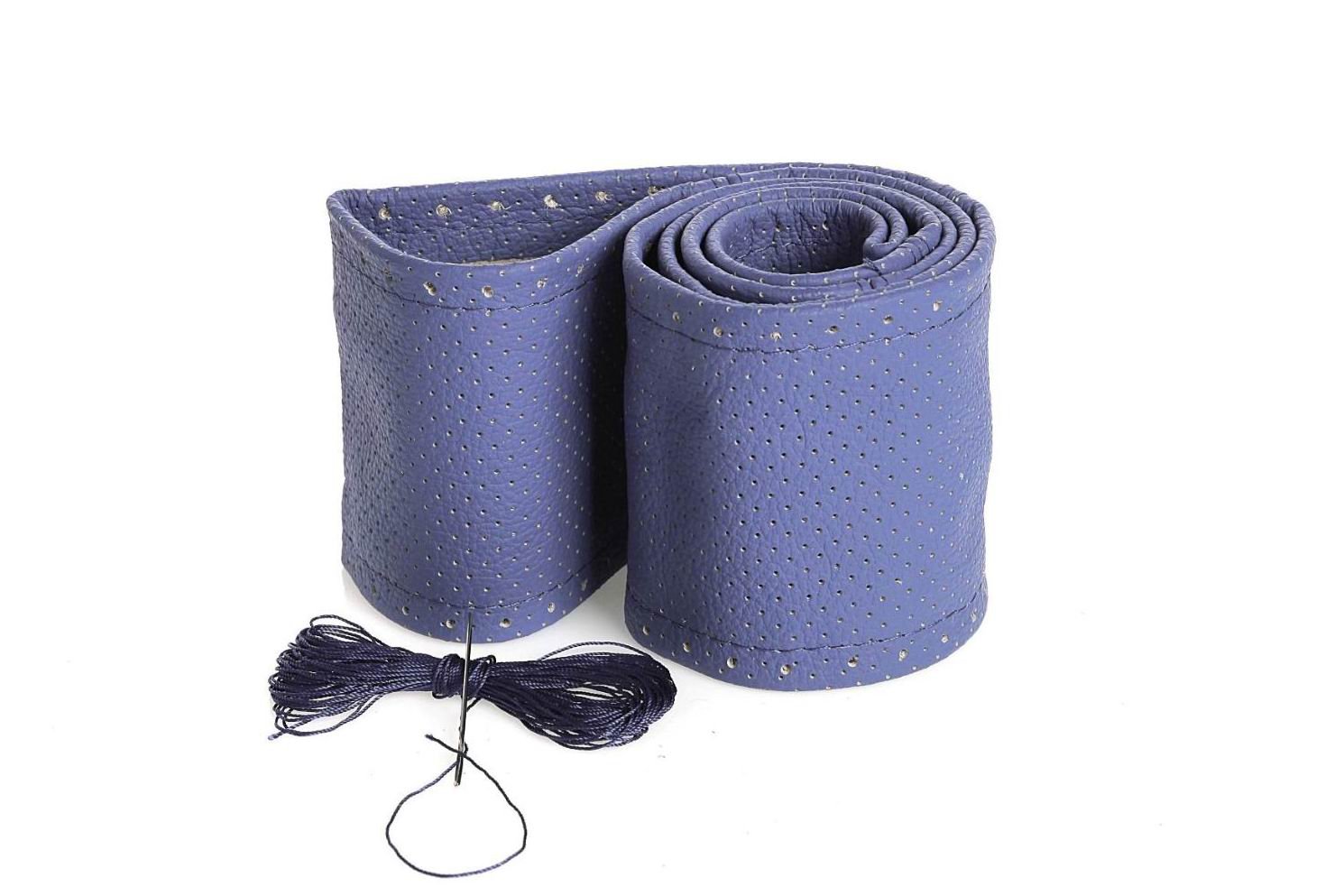 Volante – Coprivolante Coprivolante In Vera Pelle Colore Blu