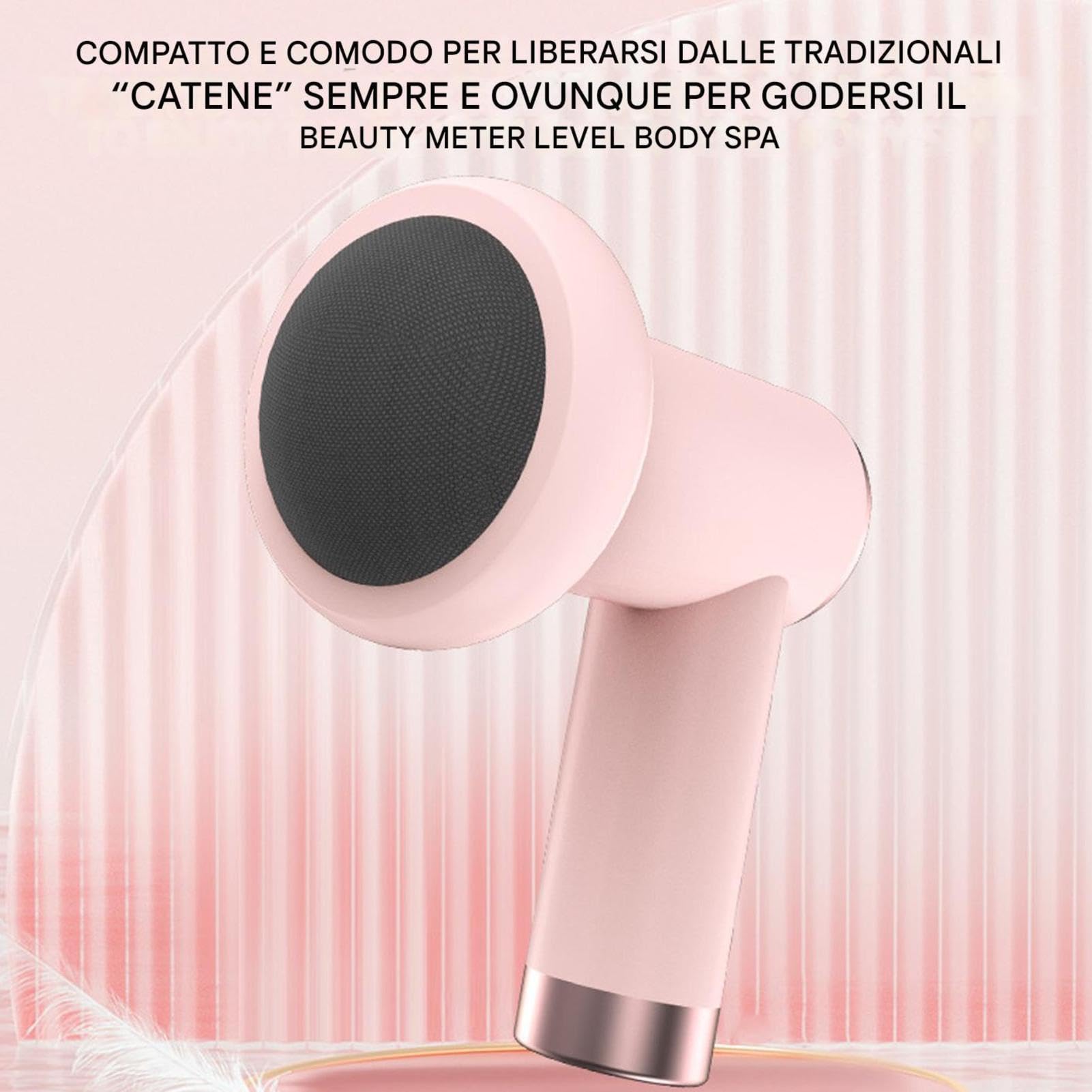 Herramienta De Masaje Para Celulitis Masajeador Reductor De Celulitis | Modelador Eléctrico De Grasa Portátil Con 5 Cabezales Para Abdomen, Vientre, Piernas Y Muslos