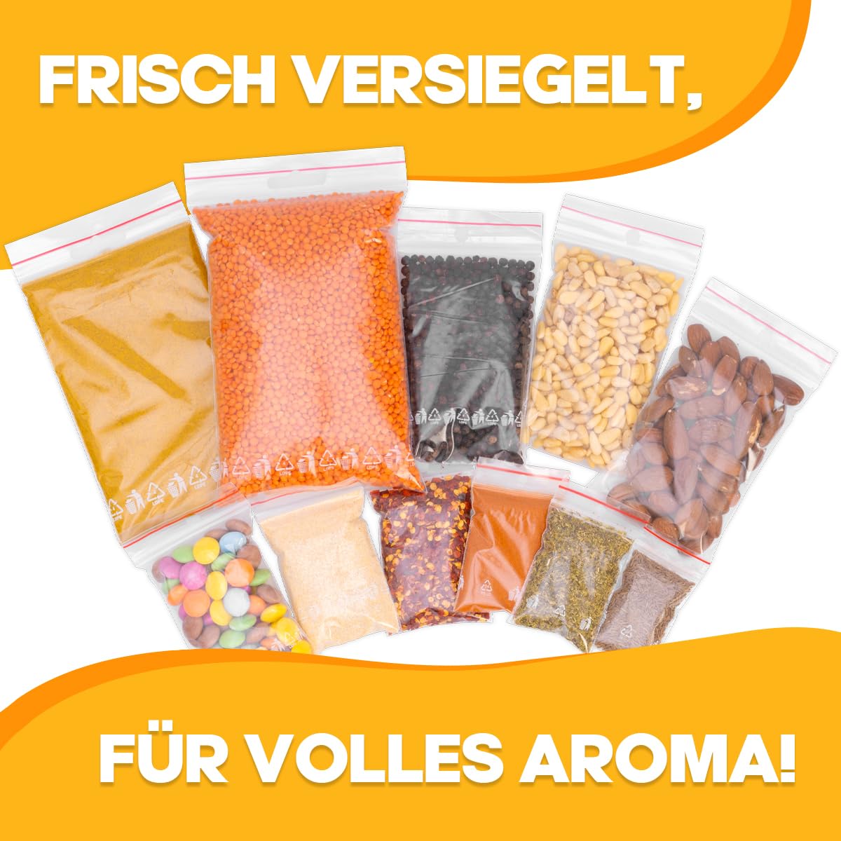 verpacking 4000 zip lock bolsas poly bolsas zip varios tamaños 150 x 200mm | bolsas zip lock | bolsas resellables | bolsas de plástico con cierre zip