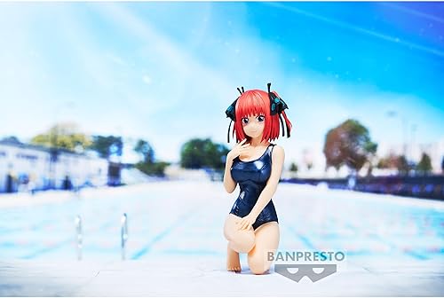 Miniatura 3 de Banpresto - La película de quintillizos por excelencia - Nino Nakano (estilo escolar ver.), Figura de Bandai Spirits Celestial vivi