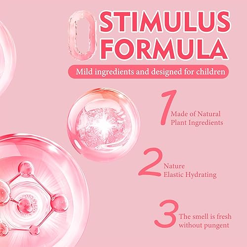 Miniatura 3 de SEVICH Pink Cloud Kids Broken Hair Finish Stick Gel 2.7fl oz  Gel para el cabello para niños pequeños, producto de peinado de olor ligero,