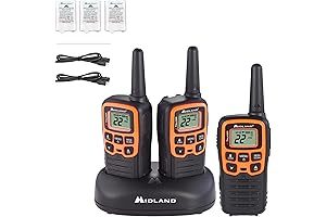 3-Pack Midland LXT510VP3 Walkie Talkies: Extended Adventure Communication