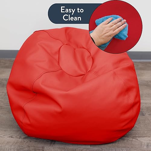 Miniatura 6 de Children's Factory -CF610-007 - Sillones puf para niños de 35 pulgadas, muebles flexibles para aulas, puf ideal para niños y niñas, guardería o sala