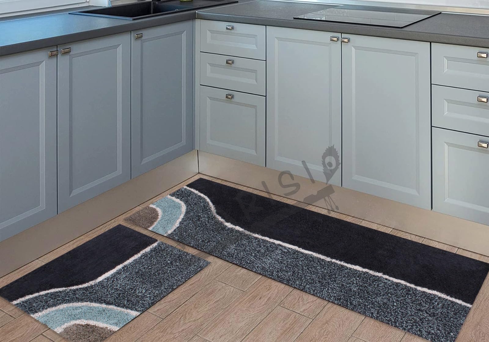 WARISI Cotton Kitchen Doormat| Floor Mat | Door Mat| Anti-Slip, Soft,Washable, Printed, Designer, for Floor, Kitchen, Room Offices (120L X 40W & 60L X 40W Centimetre), Rectangular (Design-2) (B0D1VG7VNY) Amazon Price History, Amazon Price Tracker