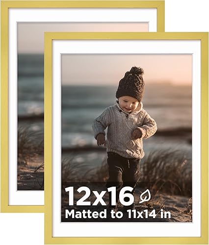 Vista 26 de KINLINK Juego de 2 portarretratos de 6 x 8 pulgadas, marco de fotos de madera mate de 4 x 6 pulgadas con plexiglás para 4 x 6 con paspartú o 6 x 8