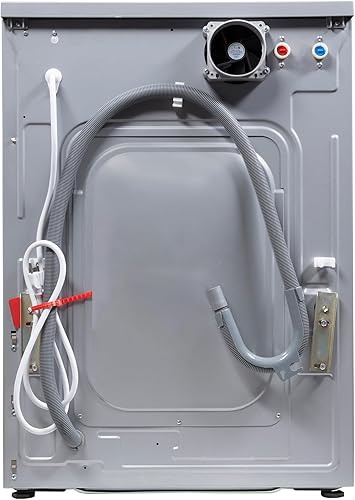 Miniatura 6 de 1.6 cu.ft. CONVERTIBLE Compact Combo Washer Dryer with Pet Cycle (Silver)