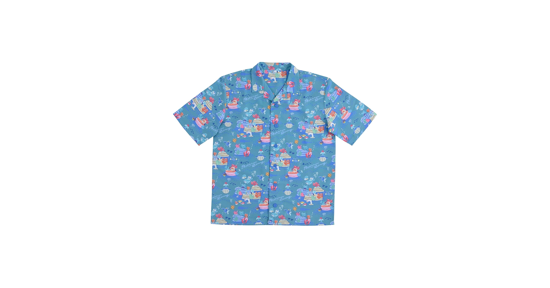 ポケモンセンター　アロハシャツ　大人サイズ アロハシャツ ポケ紋 キタカミの里 M / L ｜【公式】ポケモン