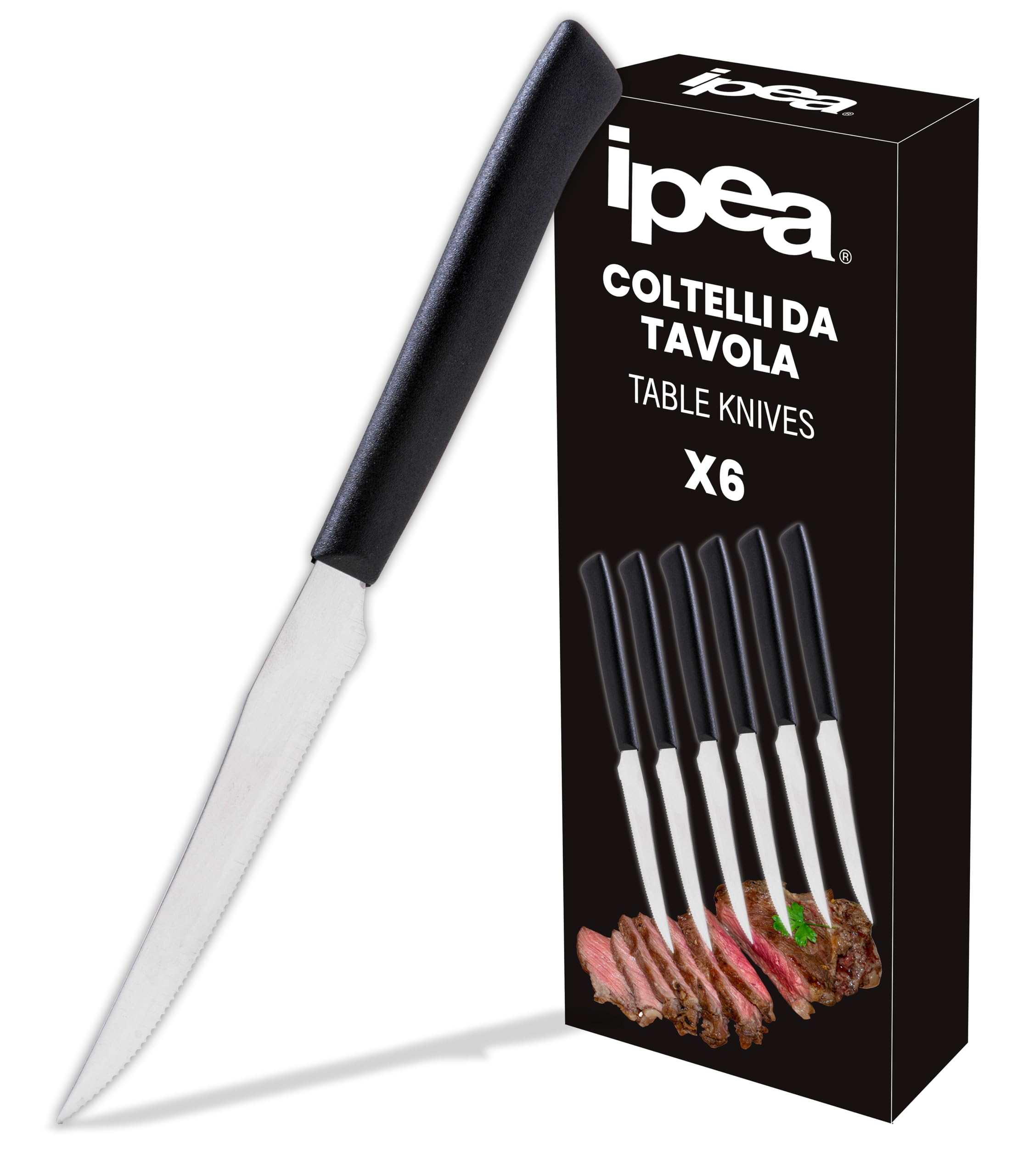 IPEA Meat Knife Set - 6 Sharp Knives -1