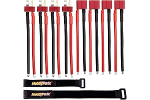 Hobbypark T Plug Connector (4 Pairs): The Robust Solution for RC Power Transmission