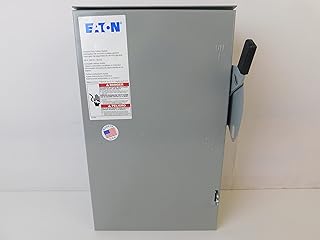 Eaton DG322URB Safety Switch, 60A, 3P, 240V, Type DG, Non-Fusible, NEMA 3R, Color