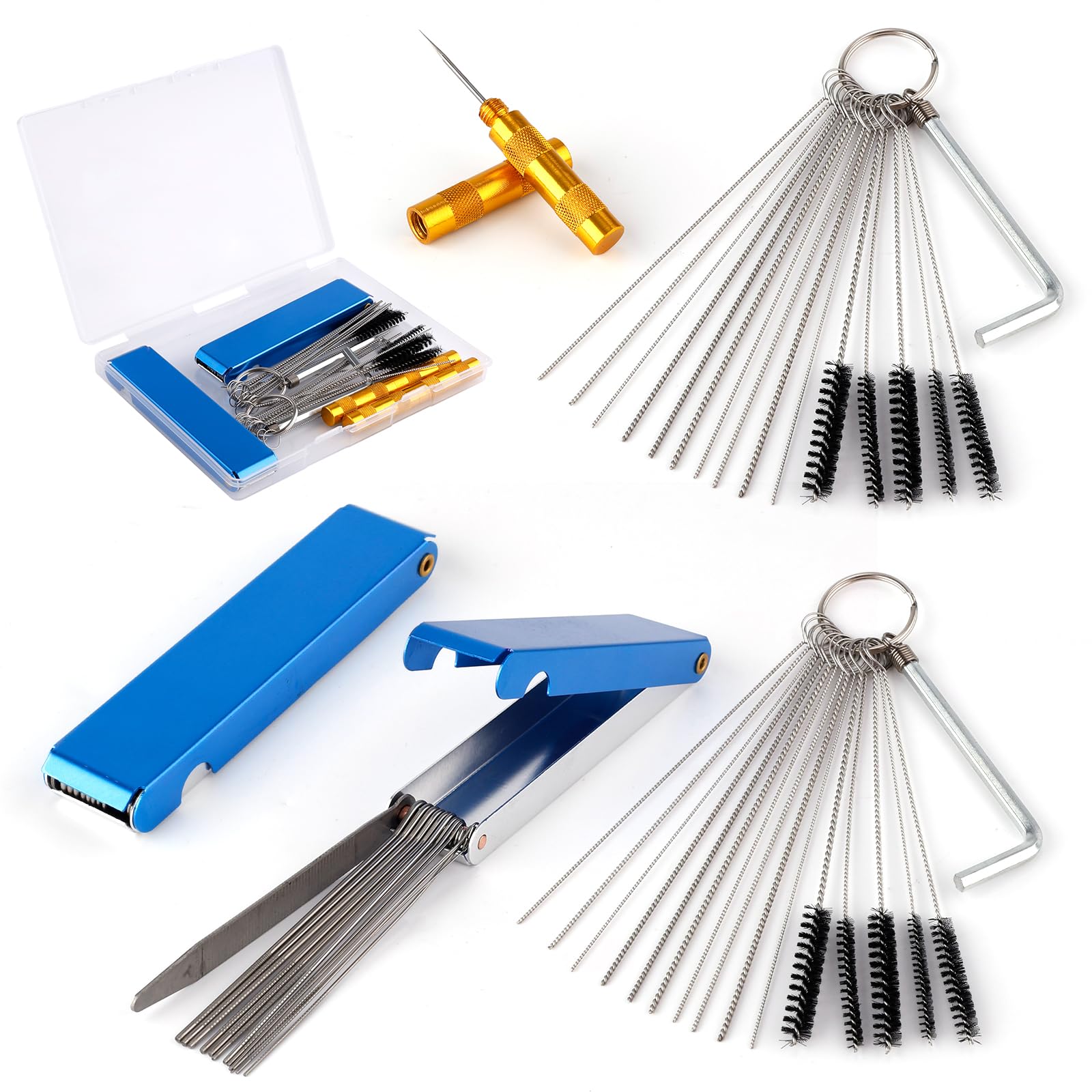 Carburetor Cleaning Kit, Carb Cleaning Tool Carburetor Carbon Dirt