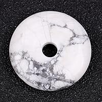 Vista 45 de GEM-Inside Rock Quartz Gemstone Loose Beads Genuine Natural Doubt Pink Ring Crystal Energy Stone Power para aretes colgantes, fabricación de joyas