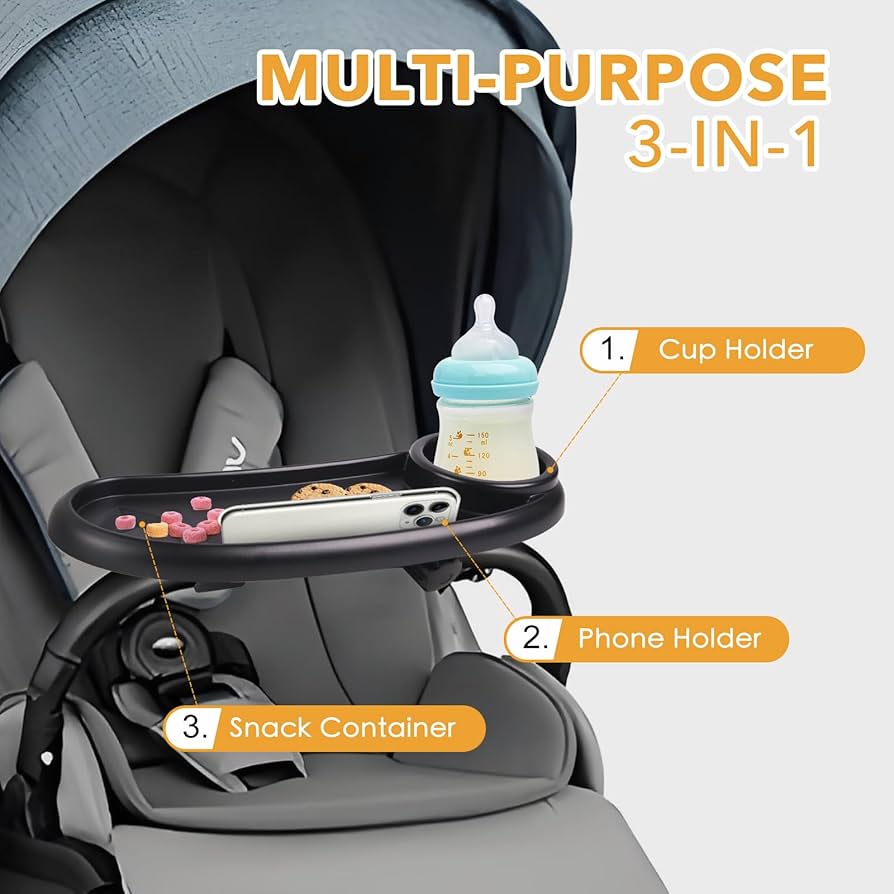 給食のヌナ専用！ Amazon.co.jp: ヌナ対応スナックトレイ、ヌナ対応ベビーカー用